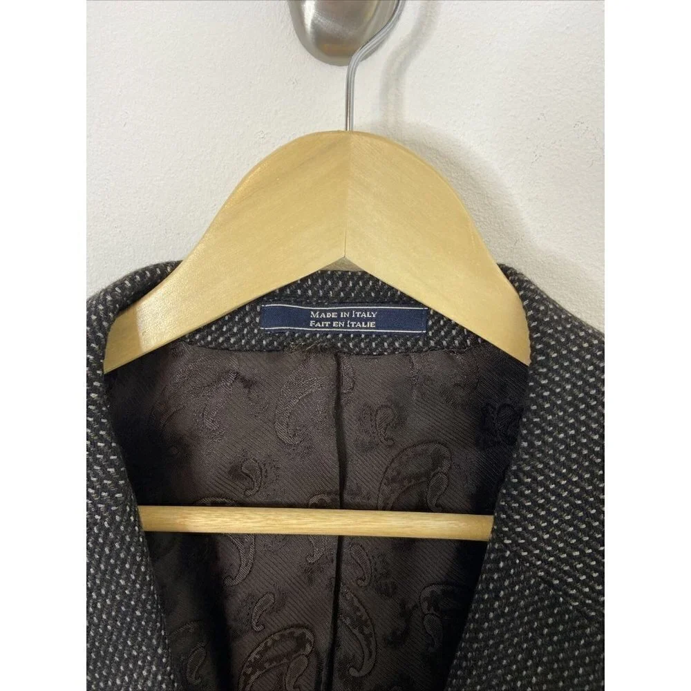 Arnold Brant Mens 46R Blazer Cashmere Mink Blend Sport Coat‎ Jacket Columbo